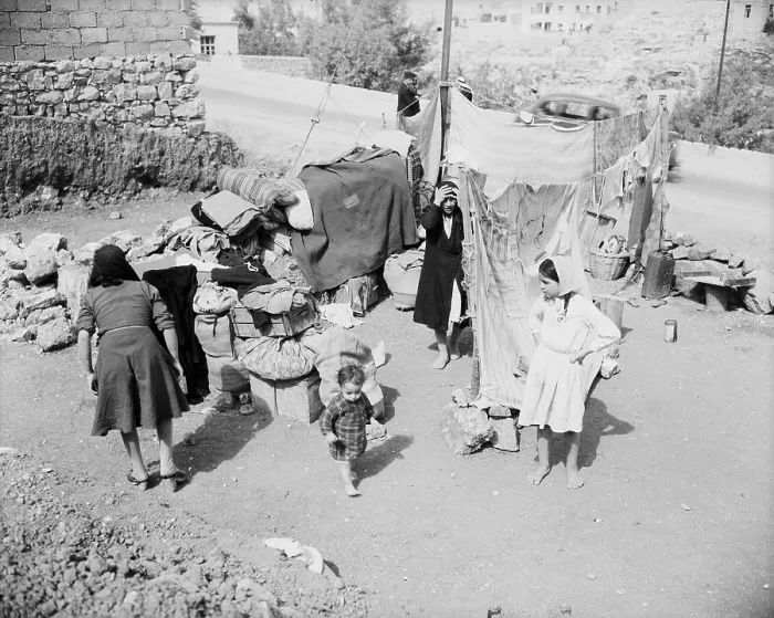 Framed Print : Arabs Establish Open Air Dwellings Framed Print : Arabs Establish Open Air Dwellings