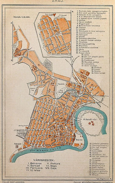 Arad City Map
