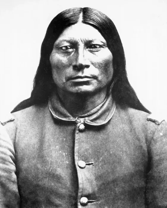 Framed Print : Arapaho Chief Sharp Nose