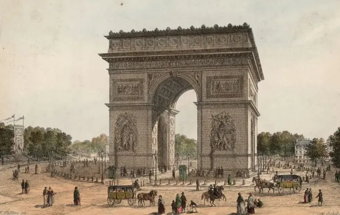 Framed Print : Arc De Triomphe Framed Print : Arc De Triomphe