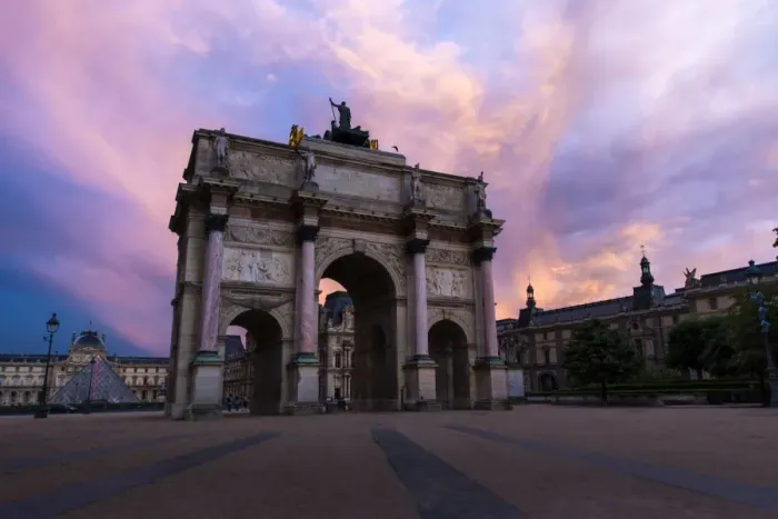Framed Print : Arc de Triomphe du carrousel Framed Print : Arc de Triomphe du carrousel