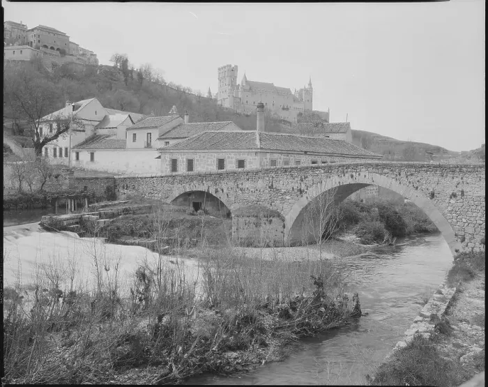 Framed Print : Arch Bridge at Segovia Framed Print : Arch Bridge at Segovia