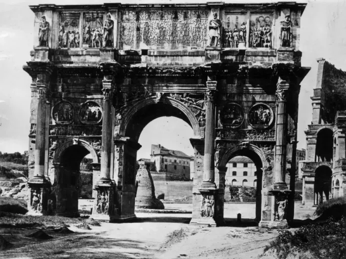 Framed Print : Arch Of Constantine Framed Print : Arch Of Constantine