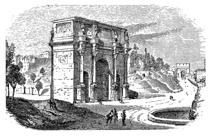 Framed Print : Arch of Constantine, Rome Framed Print : Arch of Constantine, Rome