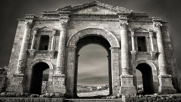 Arch Of Hadrian, Jerash, Jordan