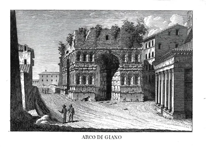 Framed Print : Arch of Janus, Arch of Janus, Arco di Giano, Rome, Italy, digitally restored reproduction from Vedute principali e piu interessanti di Roma by Giovanni Battista, 1799 Framed Print : Arch of Janus, Arch of Janus, Arco di Giano, Rome, Italy, digitally restored reproduction from Vedute principali e piu interessanti di Roma by Giovanni Battista, 1799
