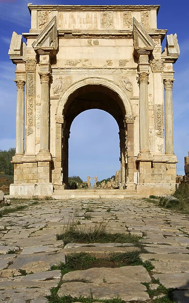 Arch of Septimus Severus Leptis Magna Libya