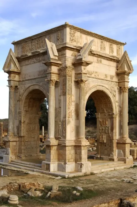 Framed Print : Arch of Septimus Severus Leptis Magna Libya Framed Print : Arch of Septimus Severus Leptis Magna Libya