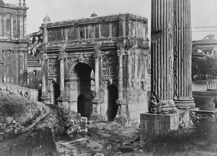 Framed Print : Arch Of Severus Framed Print : Arch Of Severus