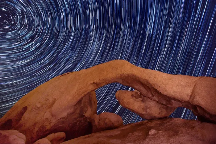 Framed Print : Arch and stars Framed Print : Arch and stars