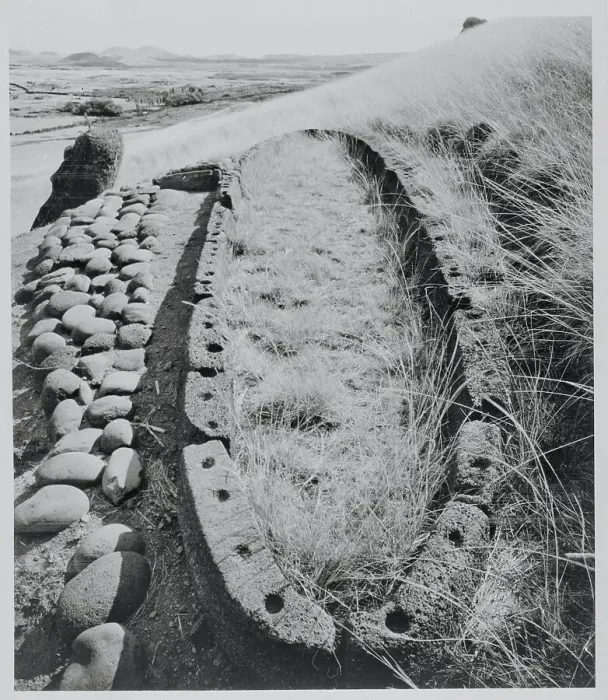 Framed Print : Archaelogical Ruin on Easter Island Framed Print : Archaelogical Ruin on Easter Island