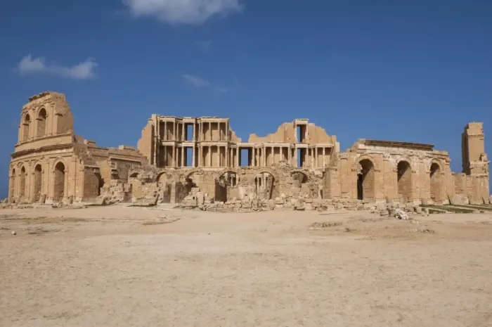Framed Print : Archaeological Site of Sabratha
