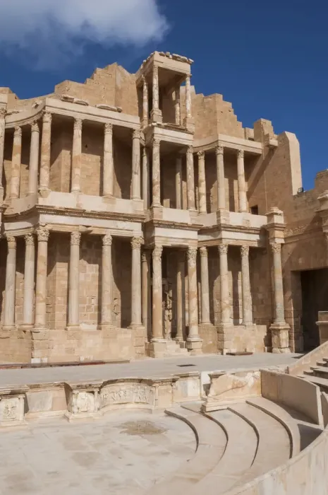Framed Print : Archaeological Site of Sabratha