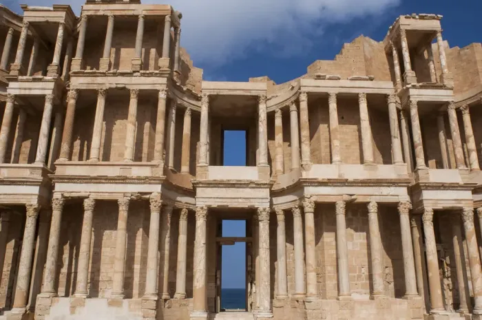 Framed Print : Archaeological Site of Sabratha Framed Print : Archaeological Site of Sabratha