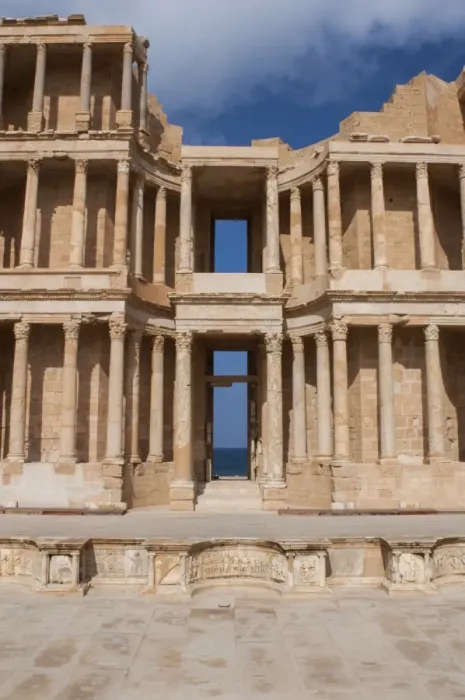 Framed Print : Archaeological Site of Sabratha Framed Print : Archaeological Site of Sabratha