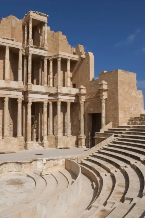 Framed Print : Archaeological site of Sabratha Framed Print : Archaeological site of Sabratha
