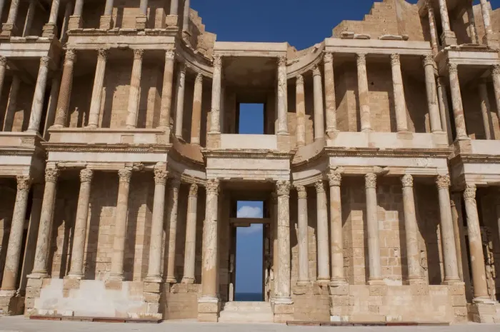 Framed Print : Archaeological Site of Sabratha Framed Print : Archaeological Site of Sabratha