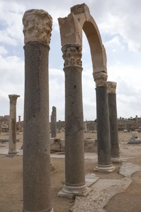 Framed Print : Archaeological Site of Sabratha