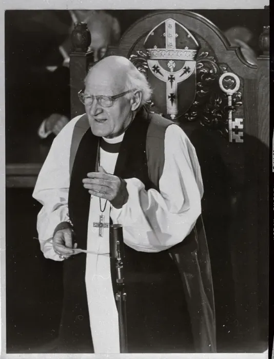 Framed Print : Archbishop of Canterbury Dr Michael Ramsey Framed Print : Archbishop of Canterbury Dr Michael Ramsey