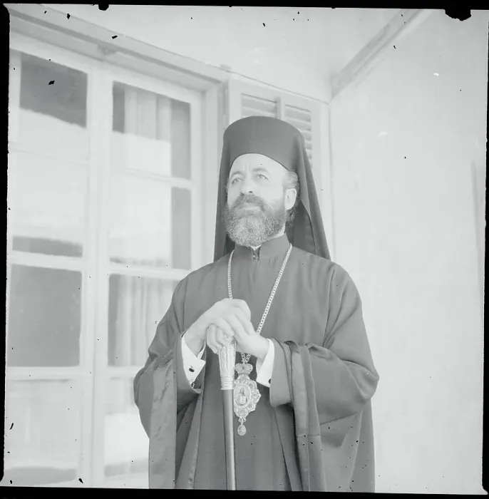 Framed Print : Archbishop Makarios in Cyprus Framed Print : Archbishop Makarios in Cyprus