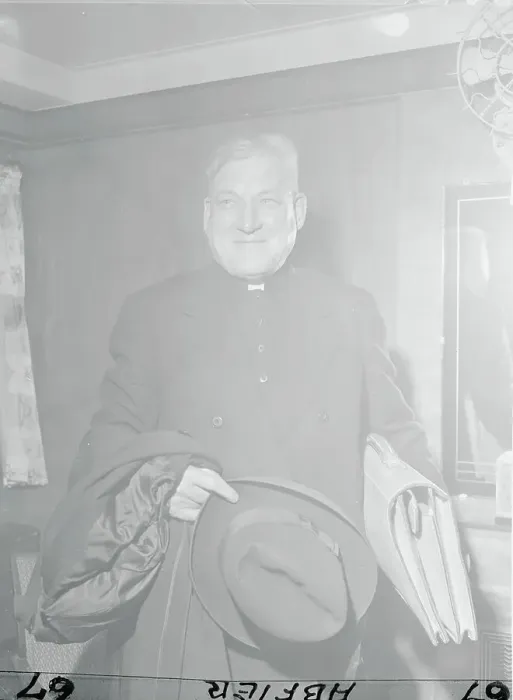 Framed Print : Archbishop Richard J. Cushing Posing with Hat and Coat Framed Print : Archbishop Richard J. Cushing Posing with Hat and Coat