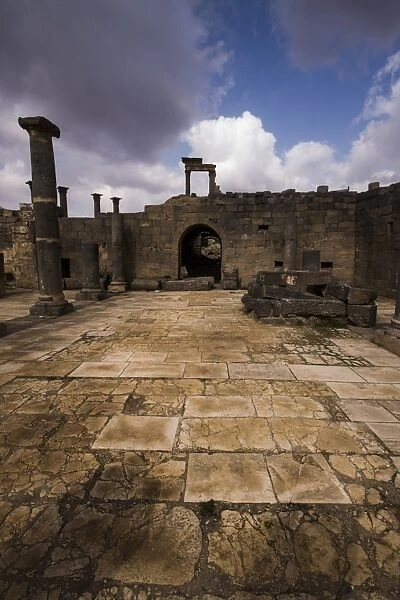 Archeological Roman remains of Bosra