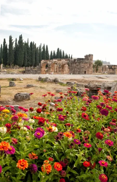 Framed Print : archeological site of Hierapolis Framed Print : archeological site of Hierapolis