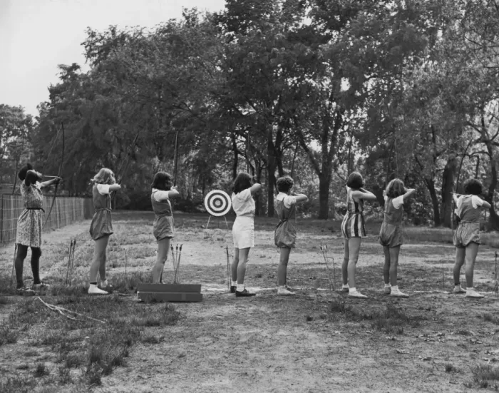Framed Print : Archery Lesson Framed Print : Archery Lesson