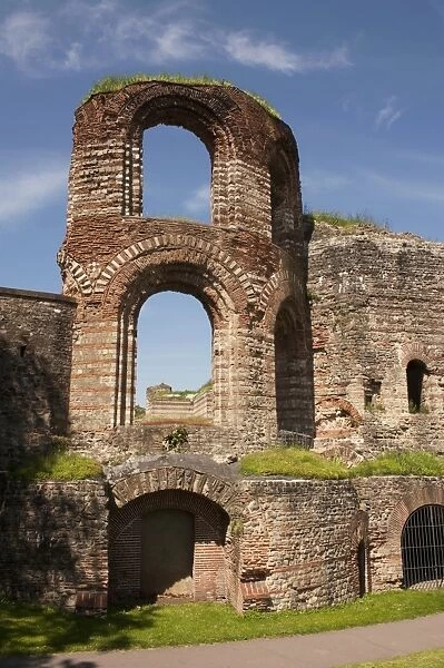 Arches of the Trier, Germany Roman baths