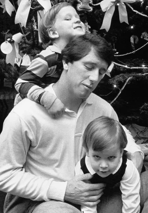 Framed Print : Archie Manning and his two sons Framed Print : Archie Manning and his two sons