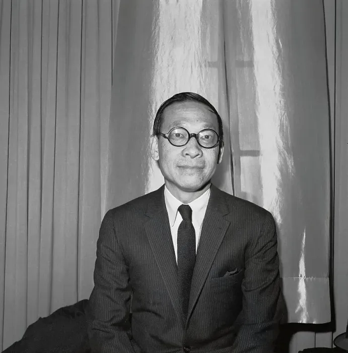 Framed Print : Architect Ieoh Ming Pei Attending Kennedy Memorial Library Celebration Framed Print : Architect Ieoh Ming Pei Attending Kennedy Memorial Library Celebration