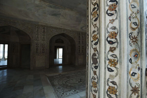 Architectural detail of Khas Mahal, Agra Fort, Agra, Uttar Pradesh, India
