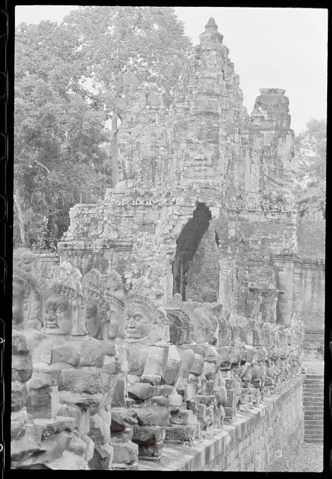 Framed Print : Architectural Soldiers Guarding South Gate