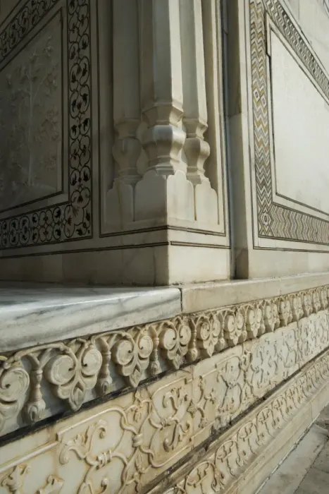 Framed Print : Architectural detail of the Taj Mahal, Agra, Uttar Pradesh, India Framed Print : Architectural detail of the Taj Mahal, Agra, Uttar Pradesh, India