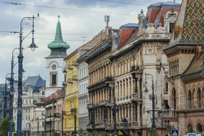 Framed Print : Architecture of Budapest, Hungary