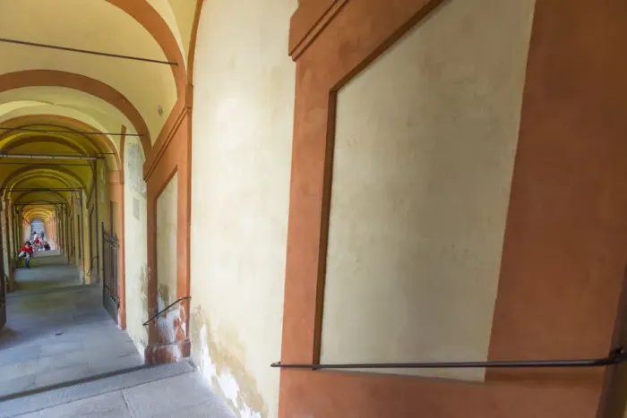 Framed Print : Archway. San Luca arcades in Bologna, Italy Framed Print : Archway. San Luca arcades in Bologna, Italy