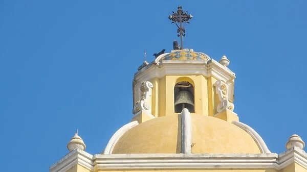 Top of Arco de Santa Catalina (Santa Catalina Arch) in Antigua Guatemala