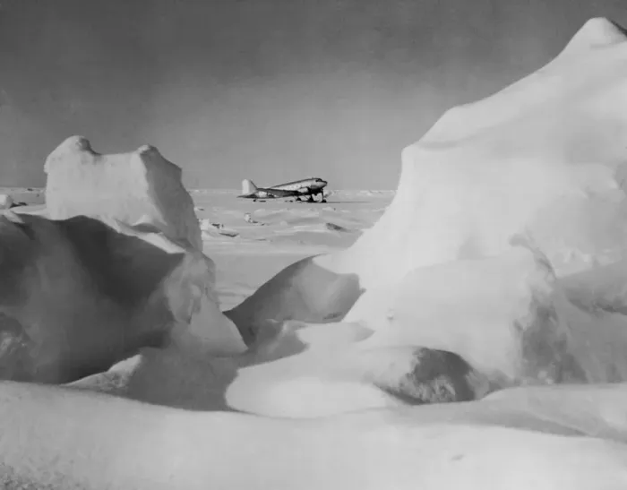 Framed Print : Arctic Research Plane Framed Print : Arctic Research Plane