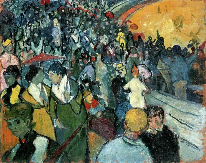 Framed Print : The Arena at Arles, 1888. Artist: Vincent van Gogh Framed Print : The Arena at Arles, 1888. Artist: Vincent van Gogh