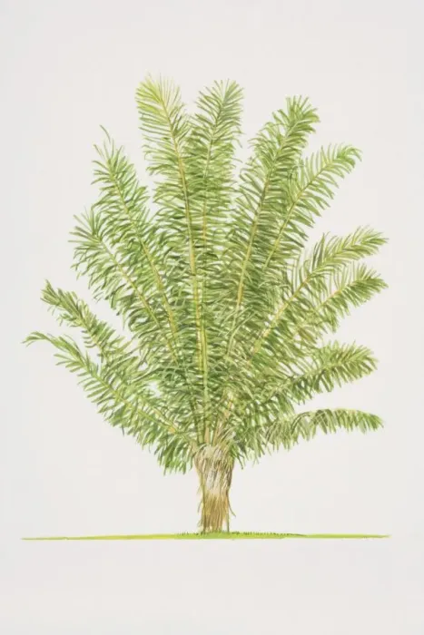 Framed Print : Arenga pinnata, Sugar Palm tree, side view Framed Print : Arenga pinnata, Sugar Palm tree, side view