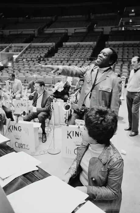 Prints of Aretha Franklin And King Curtis