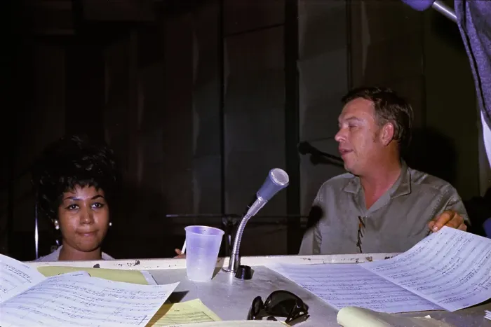Framed Print : Aretha Franklin In The Studio Framed Print : Aretha Franklin In The Studio