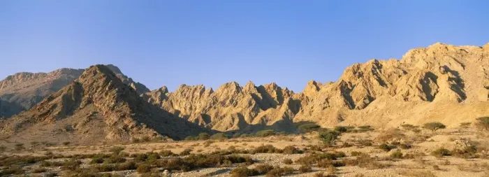 Framed Print : Arid Mountain Scenic