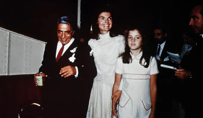 Framed Print : Aristotle and Jacqueline Kennedy Onassis with Young Caroline Kennedy Framed Print : Aristotle and Jacqueline Kennedy Onassis with Young Caroline Kennedy