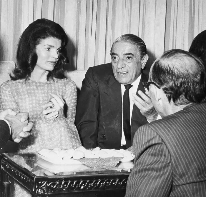 Framed Print : Aristotle and Jacqueline Onassis Framed Print : Aristotle and Jacqueline Onassis