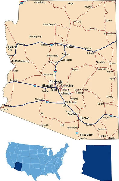 Arizona road map