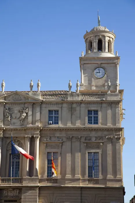 Framed Print : Arles, Town Hall in Place de la Republique Framed Print : Arles, Town Hall in Place de la Republique