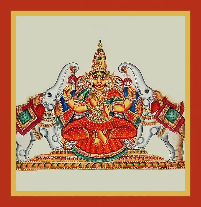 Framed Print : Armed goddess Laksmi Framed Print : Armed goddess Laksmi