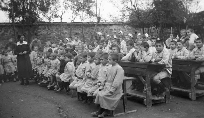 Framed Print : Armenian Orphans Framed Print : Armenian Orphans