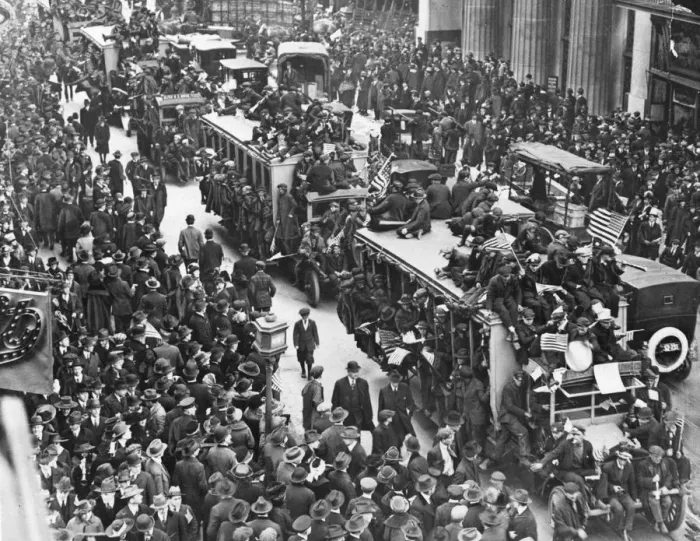 Framed Print : Armistice In USA